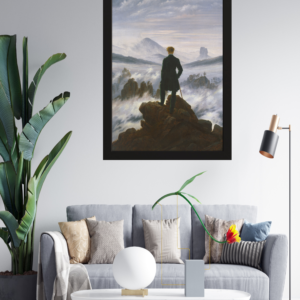 Caminhante sobre o mar de névoa