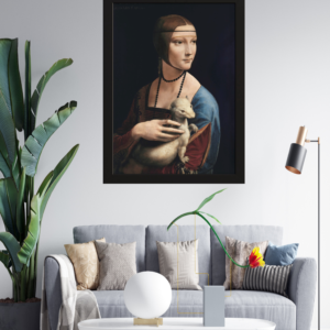 Equilíbrio Gracioso: Dama com Arminho de Leonardo Da Vinci