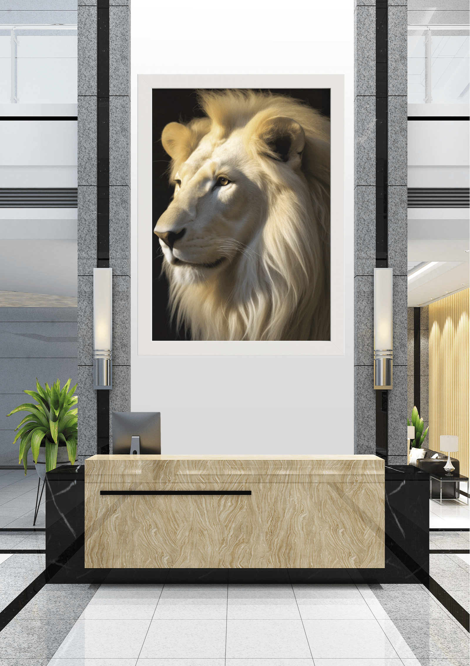 Leão Majestoso: Força e Elegância - Imagem 3