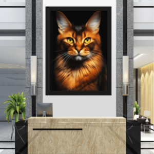 "A Majestade Felina: Arte e Arquitetura em Harmonia"