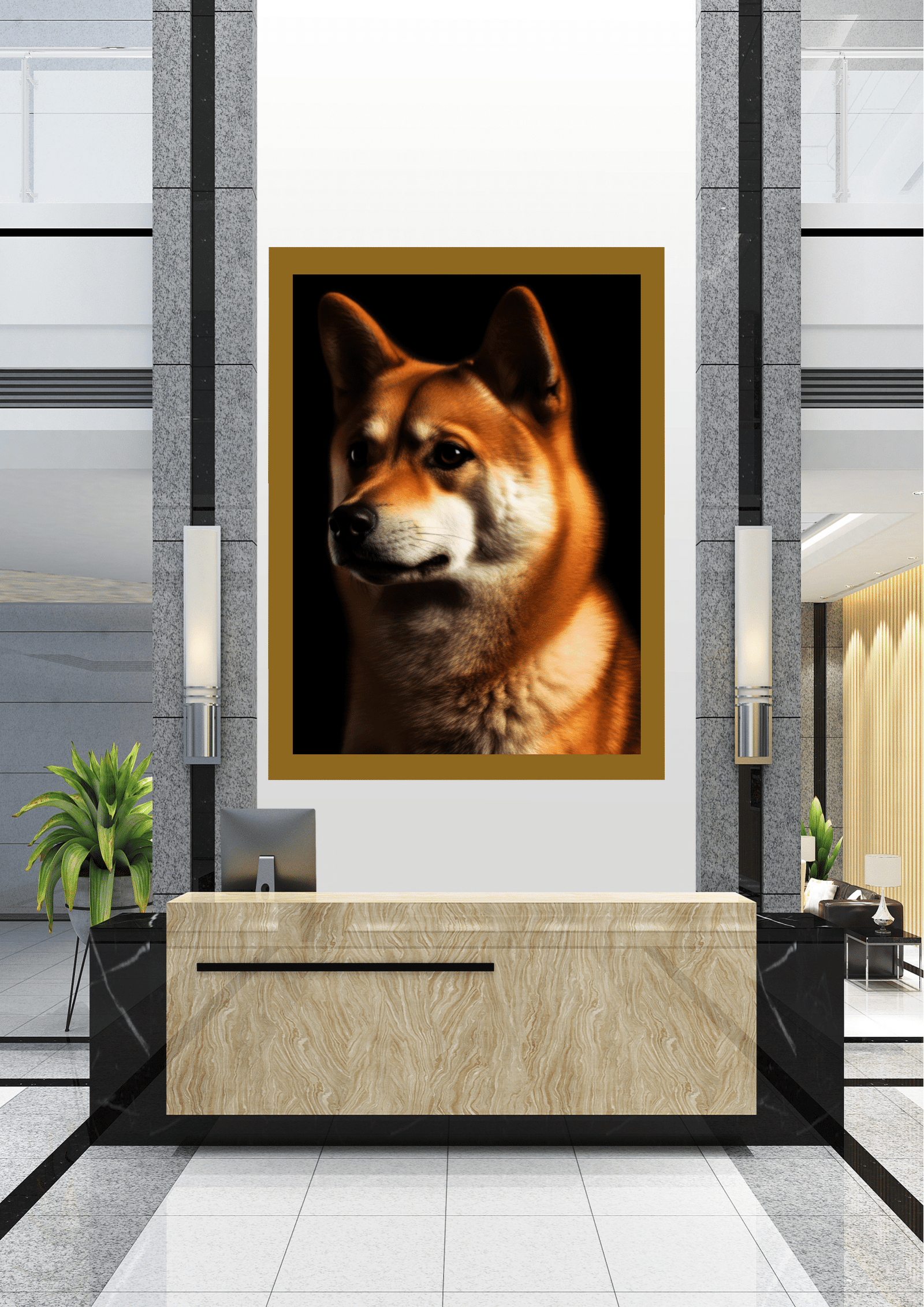 "Elegância Canina: A Arte na Recepção" - Imagem 3