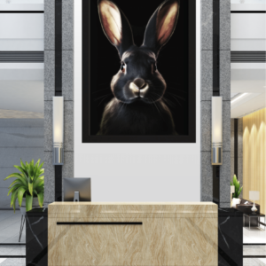 "A Presença Imponente do Coelho"