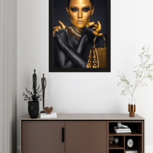 "Elegância Dourada: A Arte do Luxo"