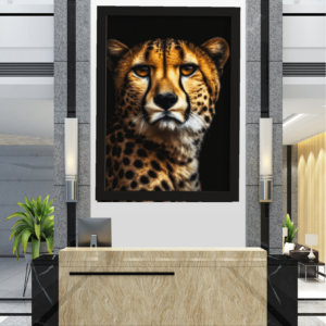 "Elegância Selvagem: A Presença do Guepardo"