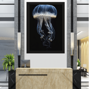 "Elegância Abissal: A Dança Etérea da Medusa"