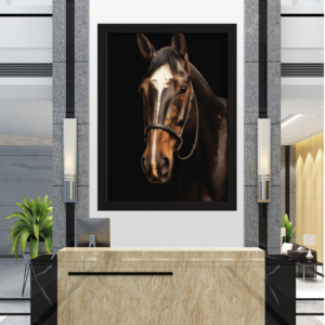 "Nobreza Equina: Um Retrato de Elegância"