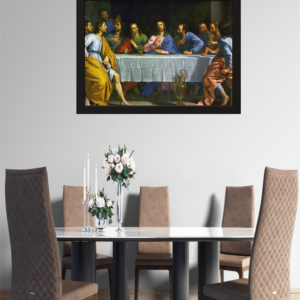 "A Última Ceia: Uma Obra de Arte que Inspira Reflexão"