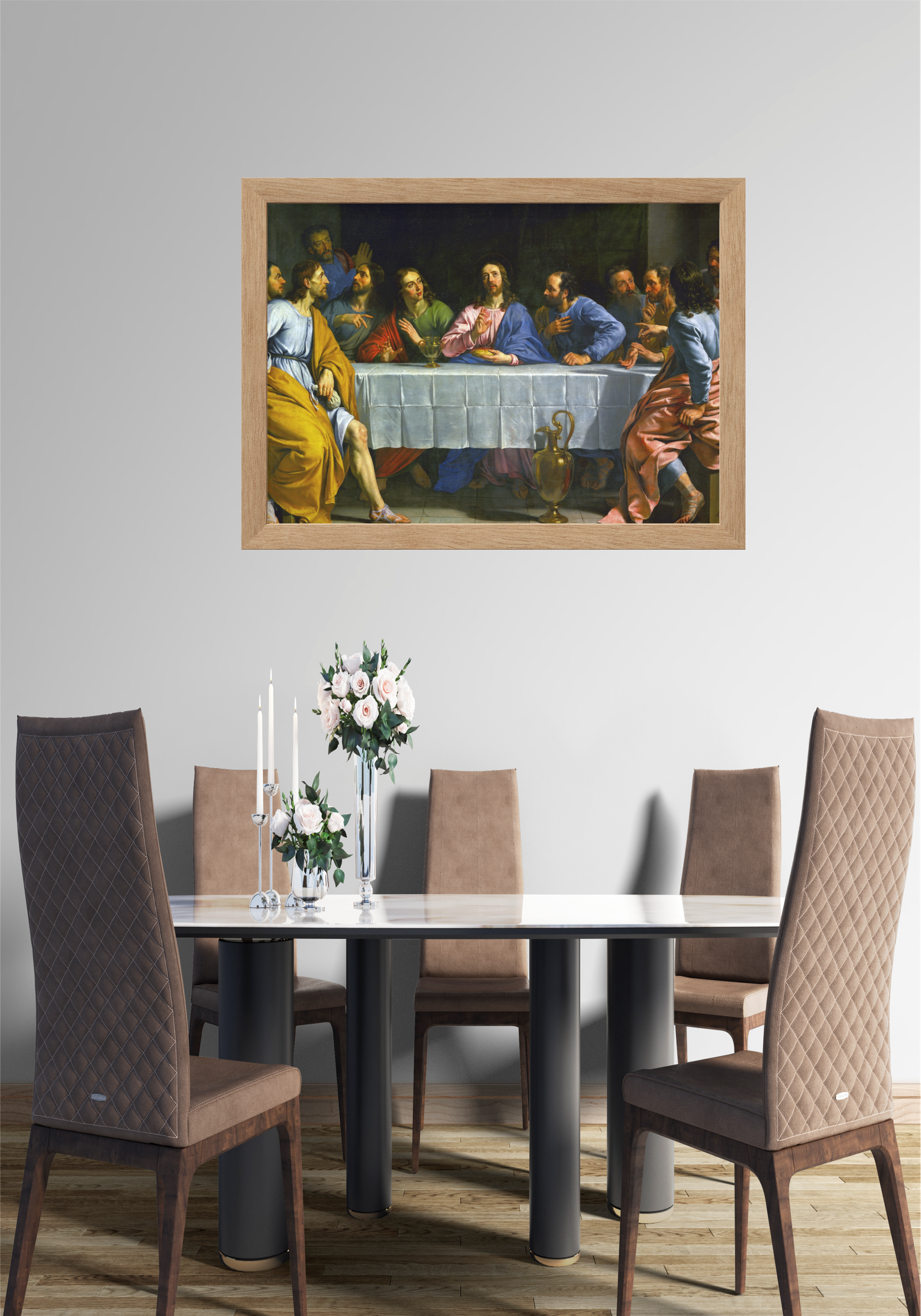 "A Última Ceia: Uma Obra de Arte que Inspira Reflexão" - Imagem 3