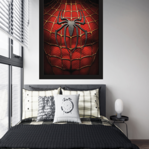 "Elegância Heroica: Arte e Sofisticação" - Homen Aranha