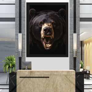 "A Força do Urso: Arte e Impacto no Espaço Corporativo"