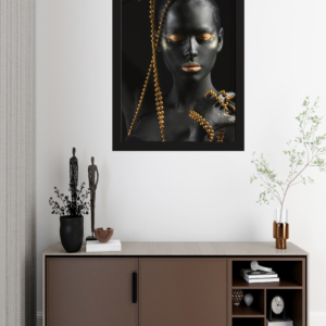 "Elegância em Ouro e Preto"