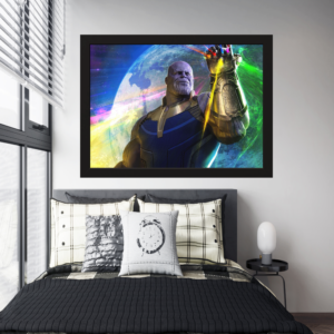 "O Poder de Thanos: Arte e Design no Quarto Moderno"